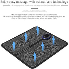 Ems Foot Massager Mat Electric Usb Charging Smart